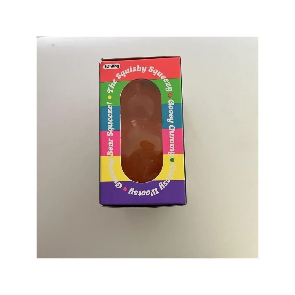 Schylling NeeDoh Gummy Bear Orange Fidget Stress Toy Squishy Nee Doh New In Box